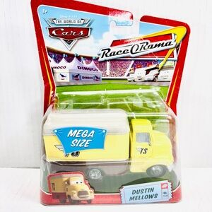 Disney Pixar The World of Cars Race O Rama Mega Size Dustin Mellows #7